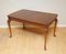 Queen Anne Burr Walnut Coffee Table with Carved Legs, 1930s 10