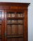Hardwood Wall Bookcase or Cabinet with Glazed Doors, Image 5