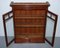 Hardwood Wall Bookcase or Cabinet with Glazed Doors 4