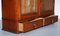 Hardwood Wall Bookcase or Cabinet with Glazed Doors 7