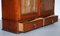 Hardwood Wall Bookcase or Cabinet with Glazed Doors, Image 7