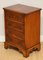 Vintage Georgian Style Yew Wood Chest of Drawers 3
