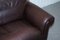 Garrick 3-Seater Brown Leather Sofa from Duresta 7