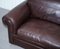 Garrick 3-Sitzer Sofa aus braunem Leder von Duresta 6