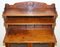 Victorian Hallway Whatnot or Sideboard with Glazed Doors & Porcelain Castors, Image 9