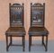 Breton French Chairs, 1880-1900, Set of 2 1