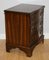 Georgian Style Flamed Hardwood Chest of Drawers 9