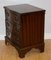 Georgian Style Flamed Hardwood Chest of Drawers 8