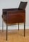 Vintage Texas Esszimmerstühle aus Braunem Leder & Stahl von Karl Friedrich Förster, 4 . Set 6