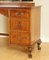 Vintage Burr Walnut Dressing Table with Trifold Mirrors 6