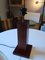 Mid-Century Mahogany Colored Lamp 3