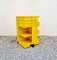 Vintage Yellow Boby Trolley by Joe Colombo for Bieffeplast, 1972 1