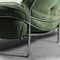 Vintage 2-Sitzer Sofa aus Metall & Stoff, 1970er 11