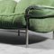 Vintage 2-Sitzer Sofa aus Metall & Stoff, 1970er 2