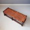 Antique Woven Leather Bench, 1900s, Image 7