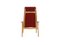 Easy Chair in Beech by Yngve Ekström for Swedese Model Lamino, Sweden, Image 4
