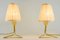 Table Lamps with Fabric Shades by Rupert Nikoll, Vienna, 1950s, Set of 2 2