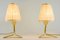 Table Lamps with Fabric Shades by Rupert Nikoll, Vienna, 1950s, Set of 2, Image 2