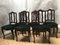 Chaises de Salle à Manger Style Louis XV Vintage en Chêne, 1940s, Set de 6 22
