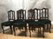 Vintage Louis XV Style Oak Dining Chairs, 1940s, Set of 6, Image 22