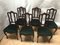 Vintage Louis XV Style Oak Dining Chairs, 1940s, Set of 6 4