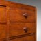 Antique English Victorian Walnut Butler's Cabinet 10