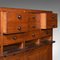 Antique English Victorian Walnut Butler's Cabinet 9