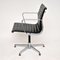 Vintage Leather EA108 Desk Chair by Charles Eames for ICF, 1970s, Image 4