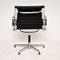 Vintage Leather EA108 Desk Chair by Charles Eames for ICF, 1970s 10