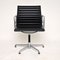 Vintage Leather EA108 Desk Chair by Charles Eames for ICF, 1970s 3