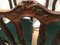 Vintage Louis XV Style Oak Dining Chairs, 1940s, Set of 8 5