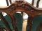 Vintage Louis XV Style Oak Dining Chairs, 1940s, Set of 8, Image 5
