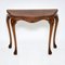 Antique Serpentine-Shaped Console Table, Image 1