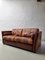 Vintage Striped Leather Sofa, Image 2