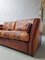 Vintage Striped Leather Sofa, Image 7