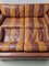 Vintage Striped Leather Sofa, Image 12