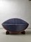 Blue Leather Keflavik Sofa by Sigurdur Gustafsson for Källemo AB, 2000s, Image 8