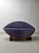 Blue Leather Keflavik Sofa by Sigurdur Gustafsson for Källemo AB, 2000s, Image 7