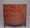 Early 19th Century Mahogany Bowfront Chest of Drawers 1
