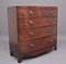 Early 19th Century Mahogany Bowfront Chest, Image 7