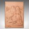 Arazzo antico vittoriano con cornice ricamata, Immagine 1
