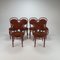 Cherry Coloured Bentwood Dining Chairs, 1970s, Set of 6, Image 3