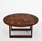 Danish Rosewood Parquetry Coffee Table Attributed to Poul Cadovius, 1960s 1