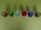 Copas de coñac de colores de cristal de Murano. Juego de 6, Imagen 9