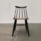 Mid-Century Teak Fanett Chairs by Ilmari Tapiovaara for Asko, Set of 4 1