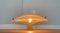 Mid-Century Minimalist Fiberglass Ceiling Lamp, 1960s 3
