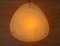 Lampada da soffitto Mid-Century minimalista in fibra di vetro, anni '60, Immagine 10