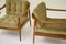 Teak Antimott Model 550 Lounge Chairs from Knoll, Set of 2 3