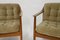 Teak Antimott Model 550 Lounge Chairs from Knoll, Set of 2 5