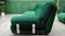 Vintage Modular Green 4-Seat Corner Sofa by Km Wilkins for G-Plan, Set of 4 8